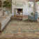 Machine Washable Area Rugs Traditional Living Room Rug With Non-Slip Backing