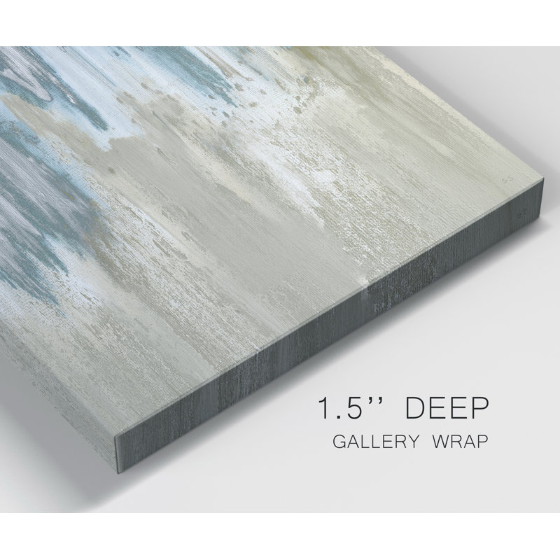 Reproduction d’art graphique sur toile tendue like a Waterfall II, H 48 po x l 32 po x P 1 po