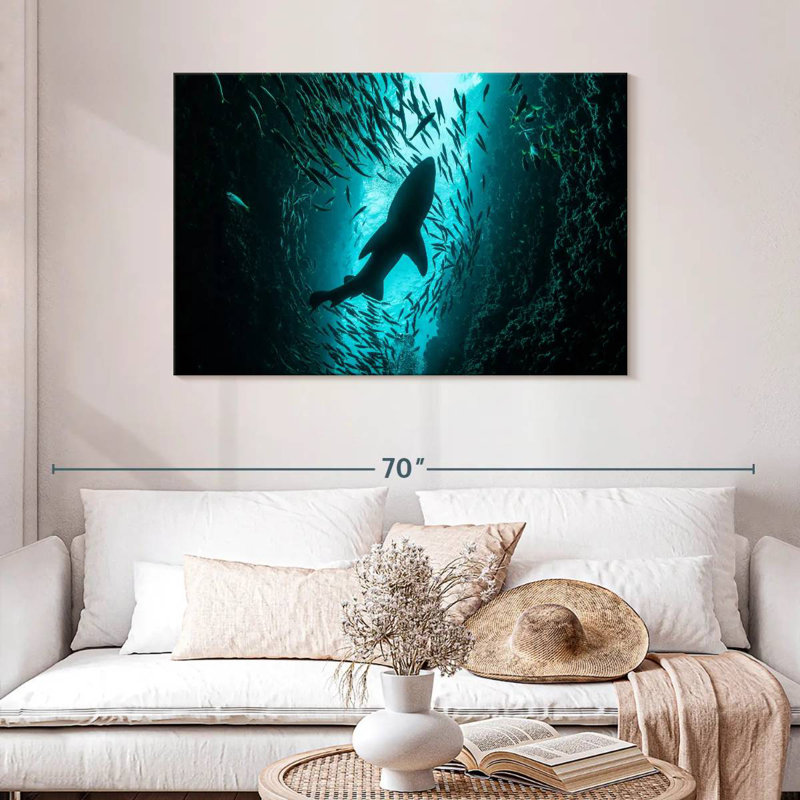 Brampt Shark Depth, 30" H x 45" W