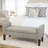 Polyester Upholstered Storage Bench-505318523
