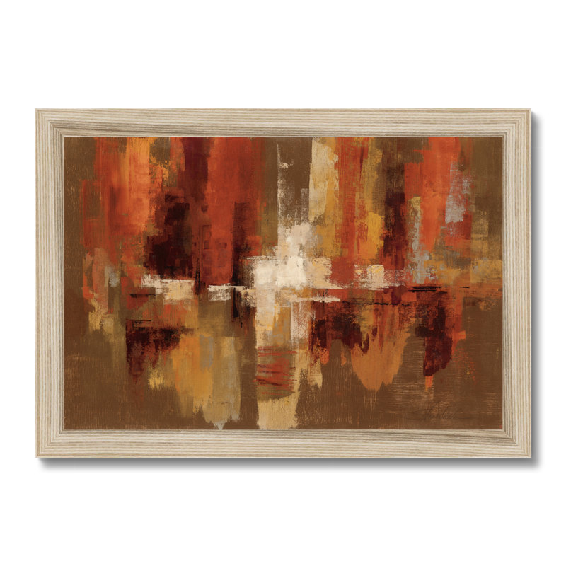 Castanets - Wrapped Canvas Painting, 34cm H x 50cm W x 2.3cm D, Natural Wood Framed Paper Print