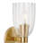 Whistler 1-Light Wall Sconce in Natural Brass