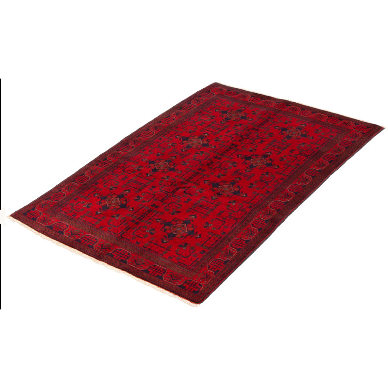 Tapis rouge Finest Khal Mohammadi 4 pi 4 po x 6 pi 7 po