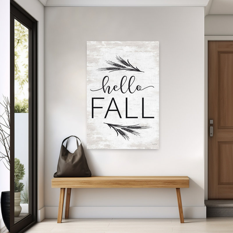 Hello Fall, art contemporain abstrait, H 60 po x l 40 po