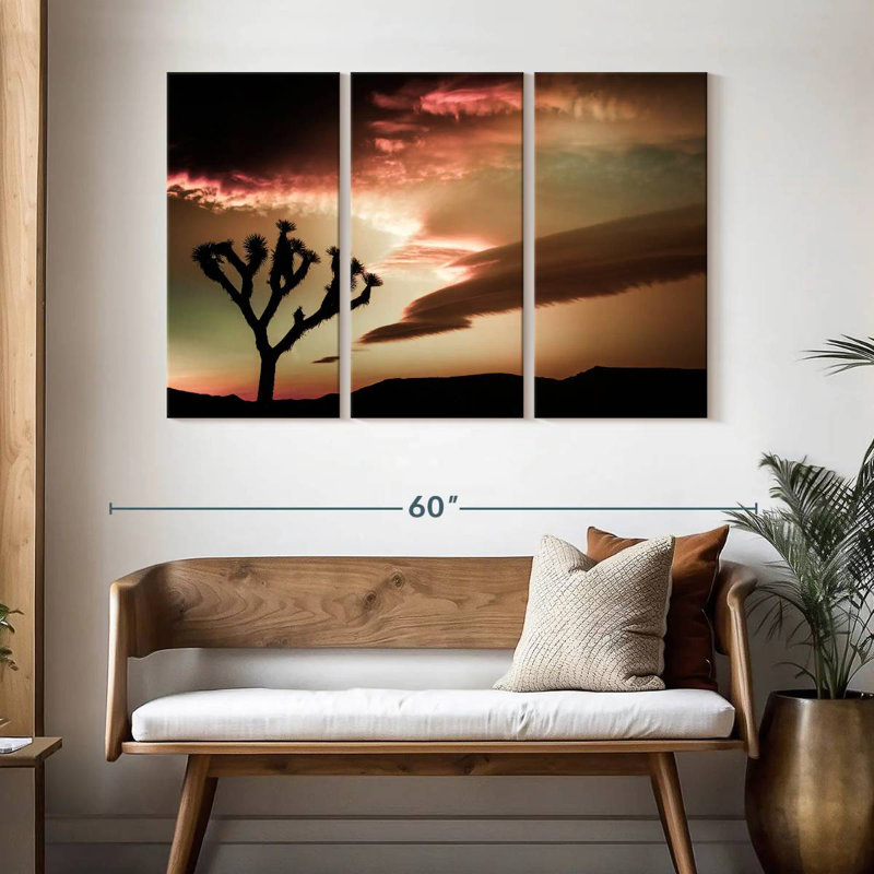 Harnek Desert Cloudscape, 32" H x 50" W