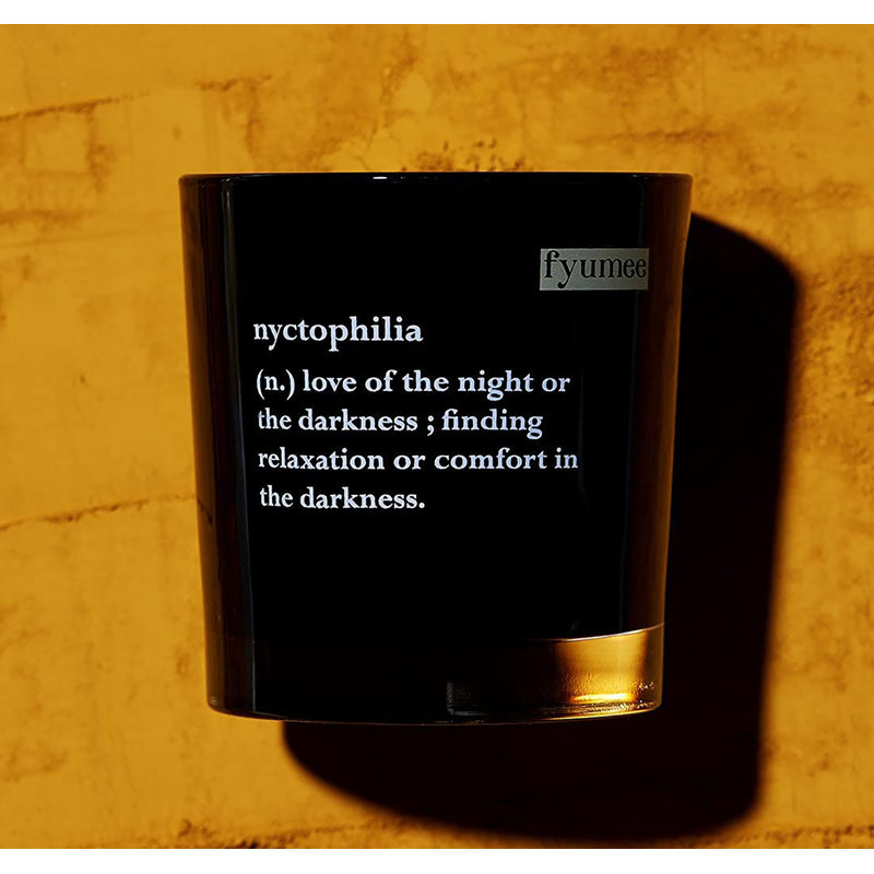 Dark Amber Scented Jar Candle