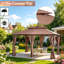 Pavillon de jardin spacieux, abri de jardin, pavillon de jardin