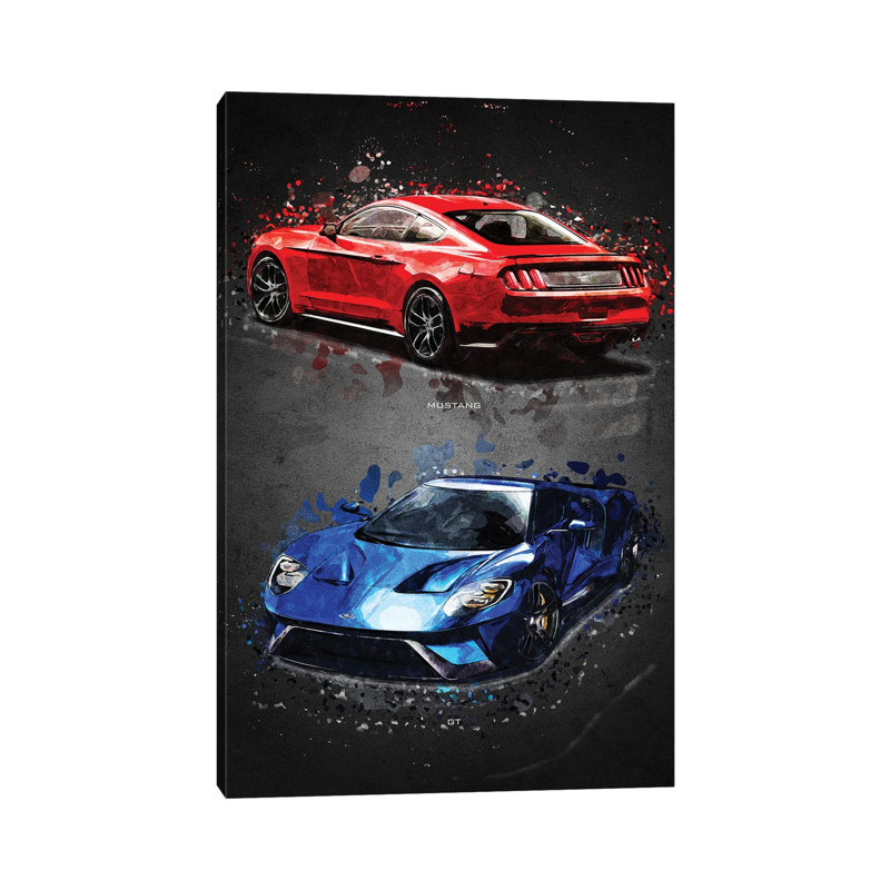 Ford2 by Gab Fernando - Wrapped Canvas Print, 20.32 cm H x 30.48 cm W