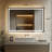 UL Certified Front & Back LED Anti-Fog Tempered Glass Bathroom Vanity Mirror-754561856