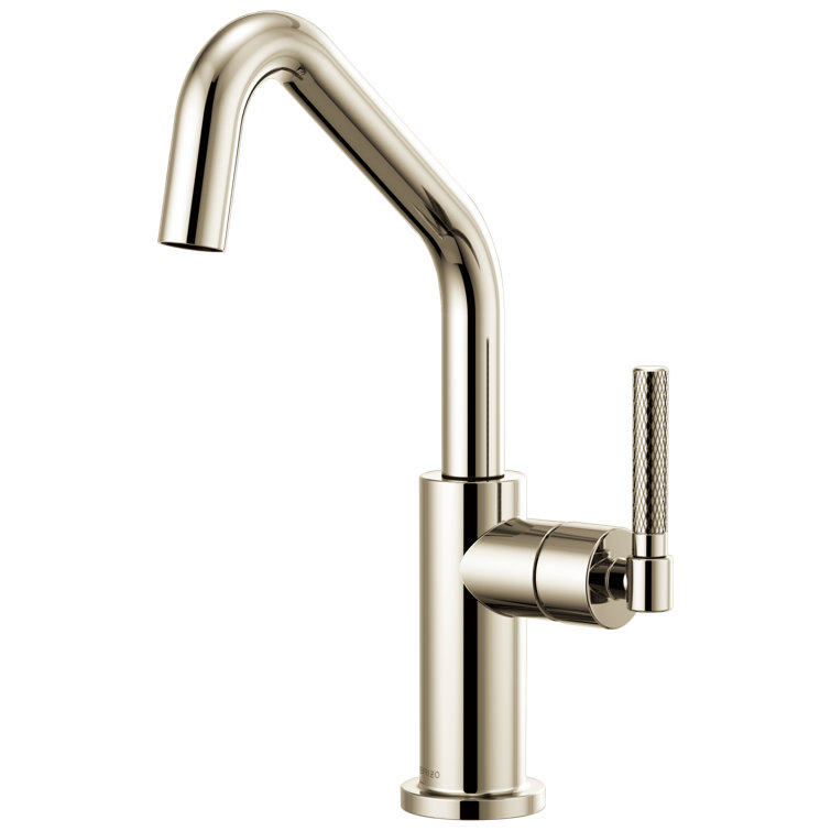 Litze® Bar Faucet with Angled Spout and Knurled Handle