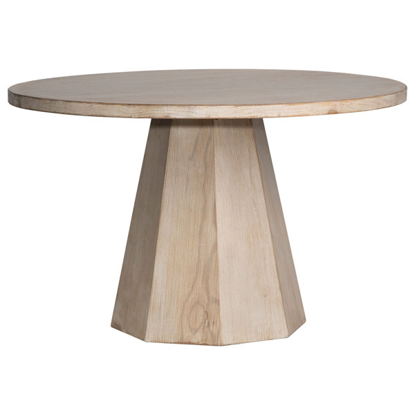 Trendy Modern Solid Wood And Rock Plate Round Dining Table  Circle dining  table, Large round dining table, Round dining room