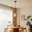 Toshiro Farmhouse Boho Wooden Pendant Light