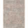 Emilia Vintage Persian Floral Ivory Flat-Weave Thin Rug