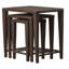 Table d'appoint en osier / rotin
