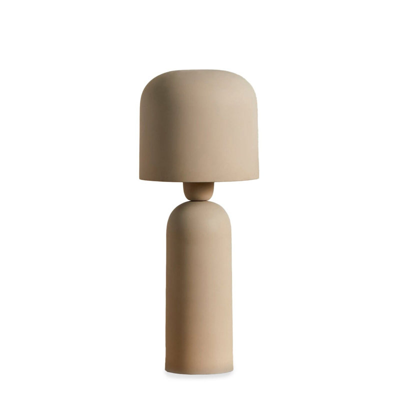 Deiniol 39cm Metal Table Lamp, Beige