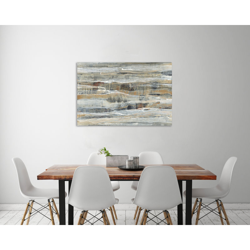 «Spring Stream», toile tendue par Albena Hristova, H 16 po x l 24 po x P 1,5 po