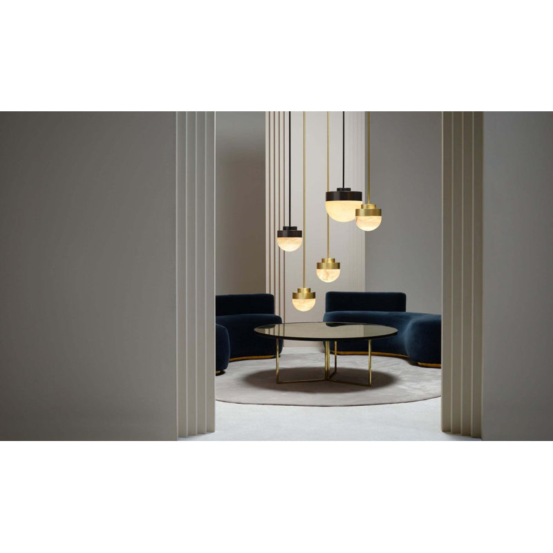 Lucid 1 - Light Pendant, Satin Brass