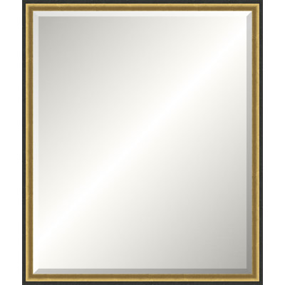 Gold  and Black Rustic Mirror