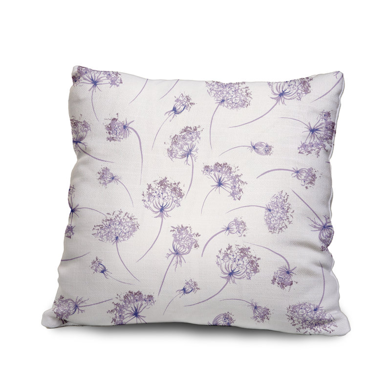  Housse et insert rectangulaires en coton, 20 po X 20 po, Violet