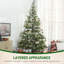 Arbre de Noël avec design sectionné pour le salon-2123005450