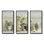 Composition of Orchids - Ensemble d'art mural sur toile traditionnel encadré de 3