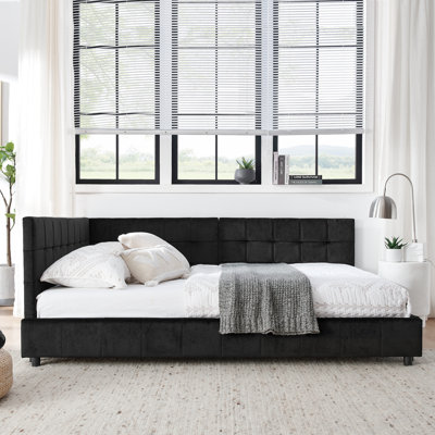 Full Size Daybed With Tufted Headboard