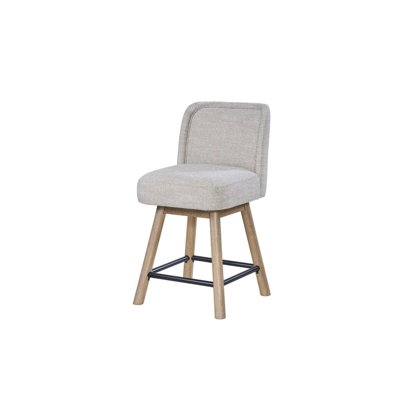 Tabouret pivotant à hauteur de comptoir (ensemble de 2)