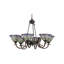 Lustre classique / traditionnel 6 lumières Weissman Daffodil Bell