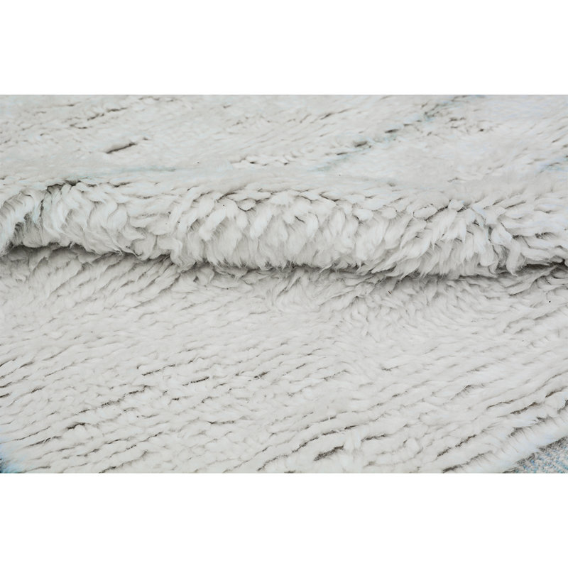 Wool Moroccan Area Rug, Rectangle 9' x 12'