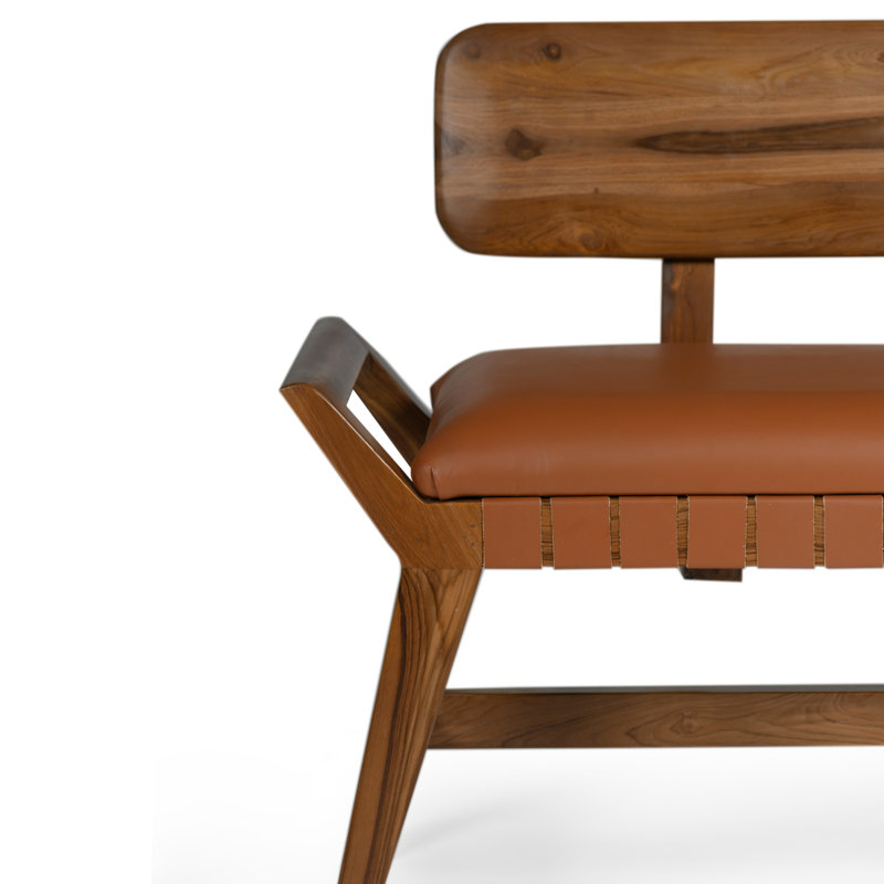 Banc en cuir Mylas