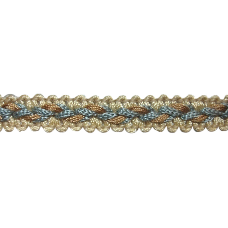 Tissu Stefani, Brun/jaune