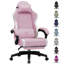 Metro Lane Adjustable Swiveling PC & Racing Game Chair-410998934