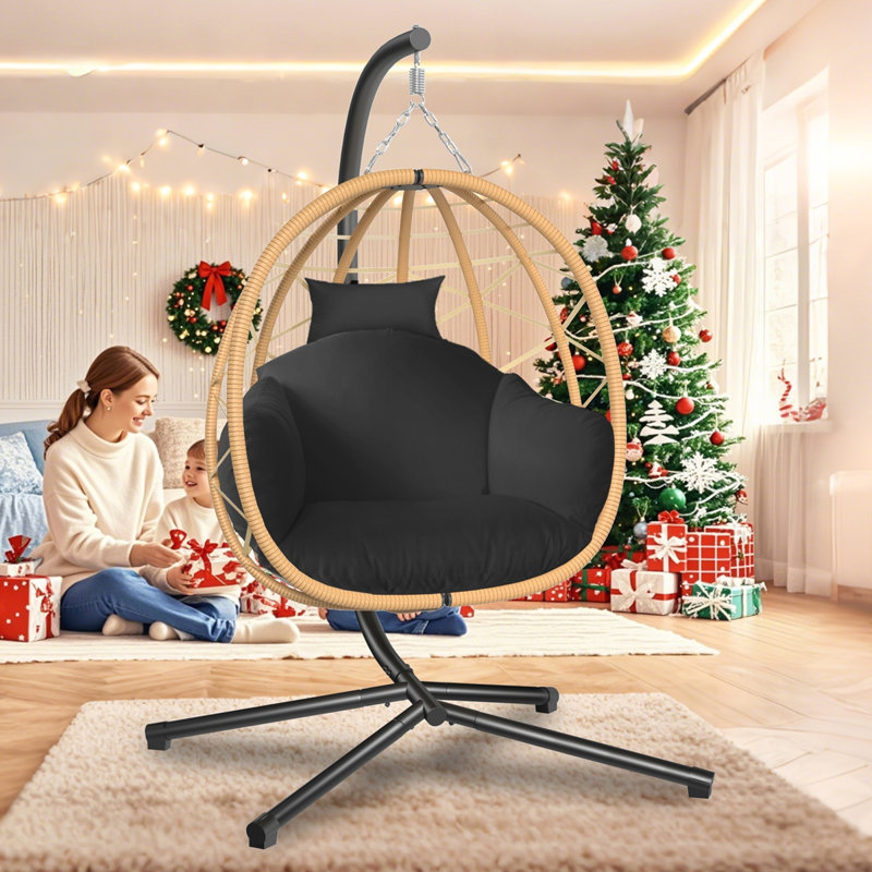 Balancelle avec coussin résistant aux UV