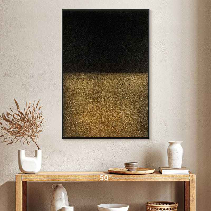 Un souvenir de vous II, Cadre flottant noir, 27 po x 40 po