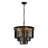 6-Lights Modern 3-Tier Round Fringe Crystal Chandelier-200854623