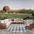 Nourison Positano 10' x Round Navy Blue Modern Rug-321701569-321701568
