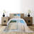 Hypnotic Coastal Polyester Coverlet