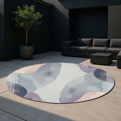 Tapis intérieur et extérieur Blush Breeze
