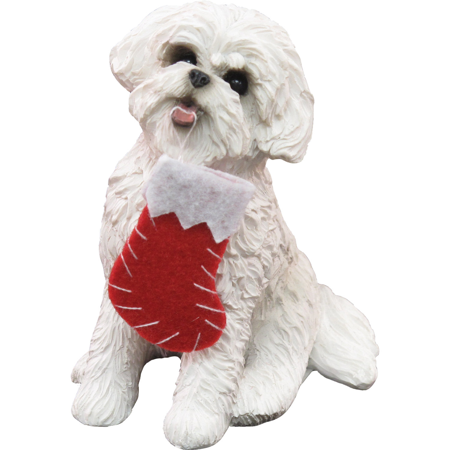 Bichon christmas hot sale ornaments