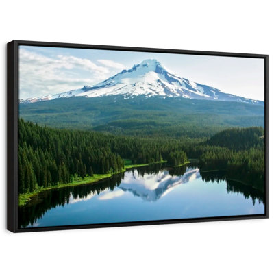 «Mount Hood Lake Reflection», reproduction sur toile