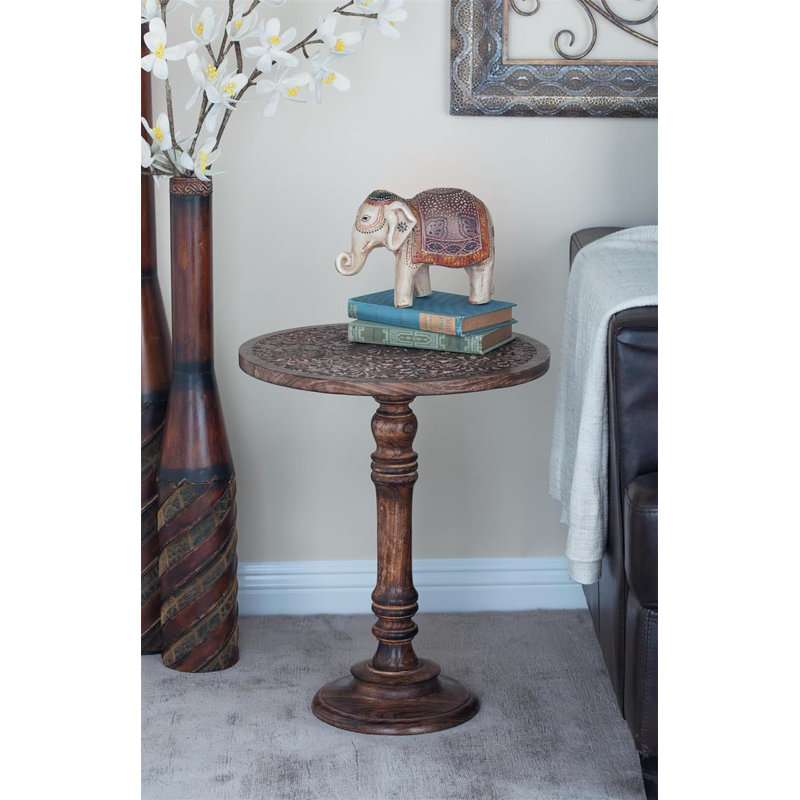 Handmade Table With Rotating Base