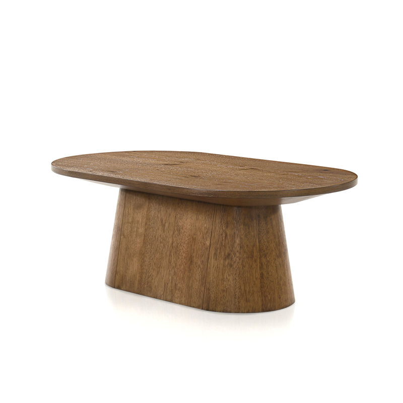 Ensemble de tables basses 2 pièces Astromeritis, 2 Pieces: Coffee Table, End Table, Oak