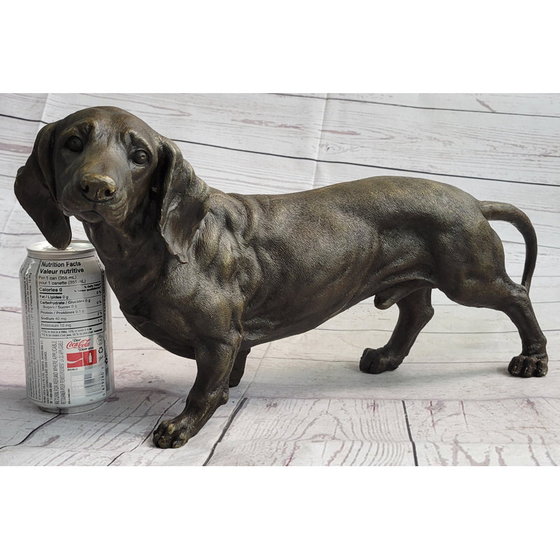 Figurine sculpture teckel Weiner