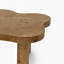 Table basse nuage en loupe de 101,6 cm (40 po) avec 4 pieds ronds, table basse moderne à profil bas, table centrale irrégulière unique pour salon-1387588791