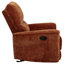 Fauteuil inclinable et oscillant Trask Orange brûlé