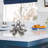 Resin Nautical Salt and Pepper Shaker Set Silver Octopus Holder Design