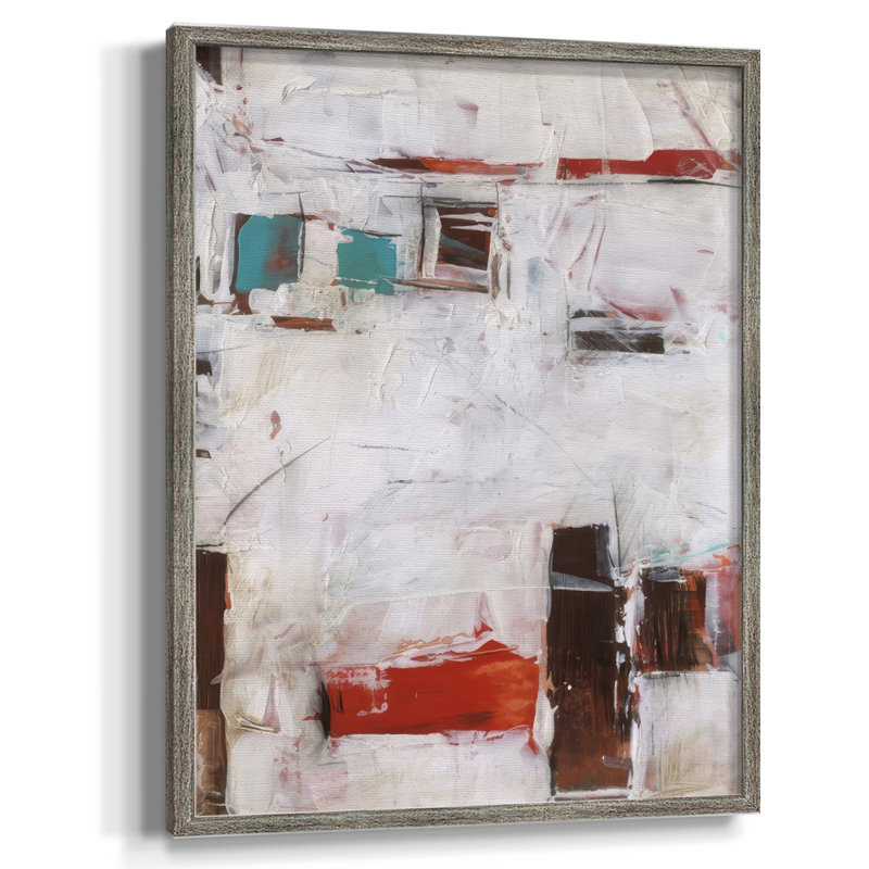 City Blocks II, reproduction encadrée - bois massif, H 11 po x l 9 po