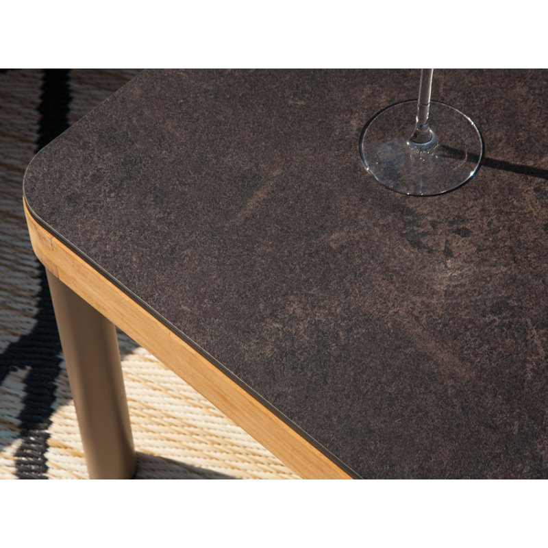 Remie Square Teak Outdoor Coffee Table , 68cm cm W 68cm cm D