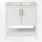 30'' Single Bathroom Vanity With Ceramic Sink Top-713495833