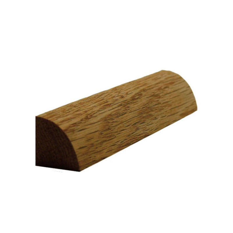 Plinthe 3/4 po x 3/4 po EWBS12. Sans finition, Chêne blanc